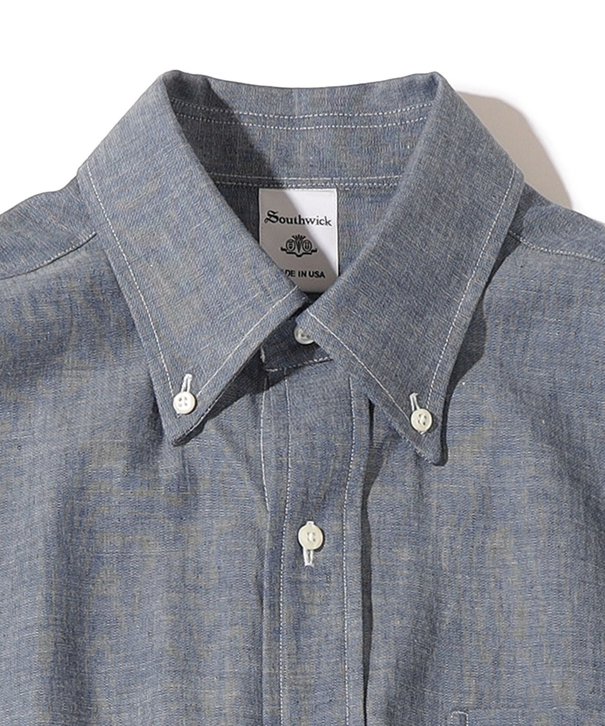 Southwick: Chambray Button Down Shirt