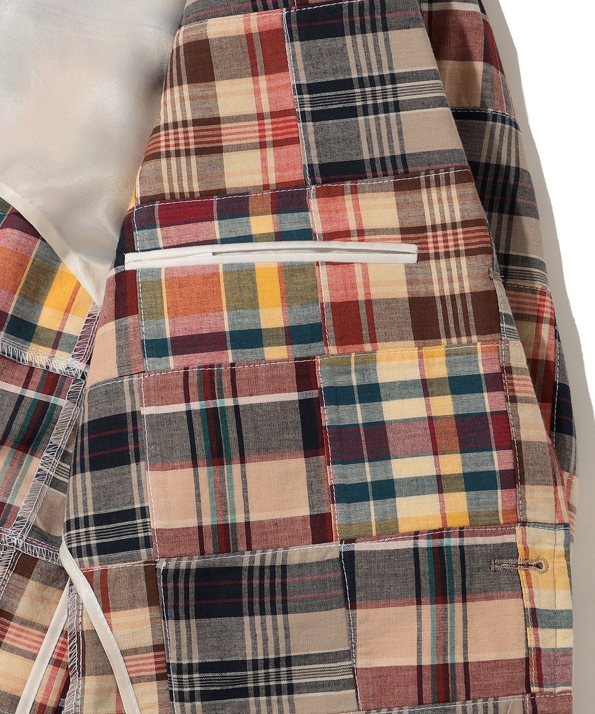 Southwick: CAMBRIDGE Patchwork Madras check Jacket