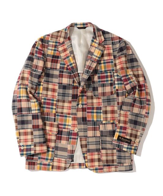 Southwick: CAMBRIDGE Patchwork Madras check Jacket