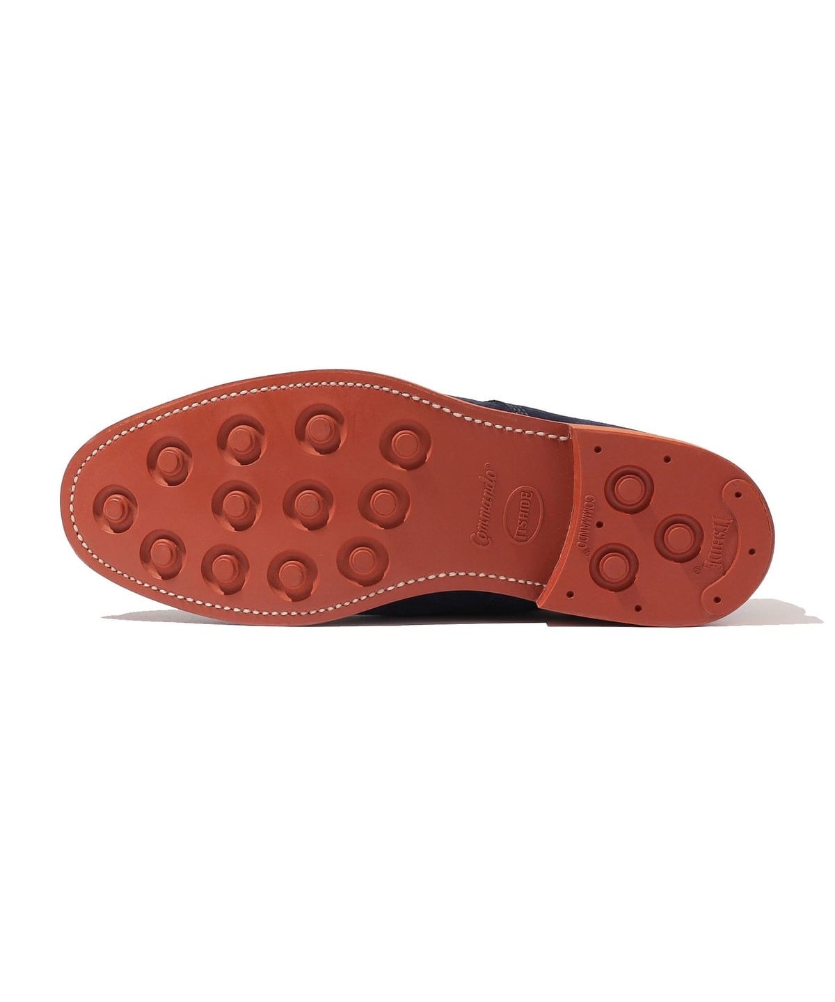 [Southwick Exclusive] SANDERS: Navy Suede Plain Toe Shoes