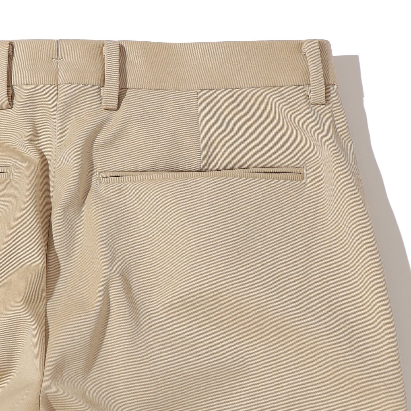 Southwick: CHATHAM　Cotton chambray 2-pleat trousers　