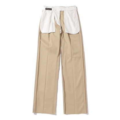 Southwick: CHATHAM　Cotton chambray 2-pleat trousers　