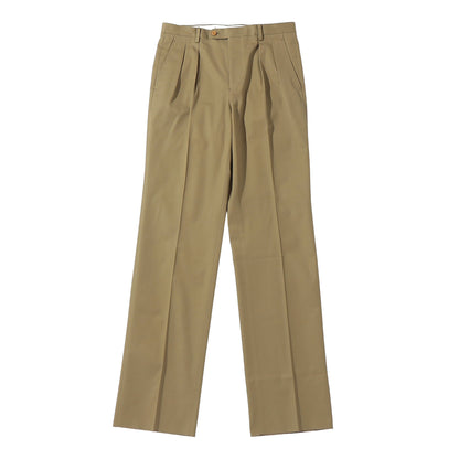 Southwick: CHATHAM　Cotton chambray 2-pleat trousers　