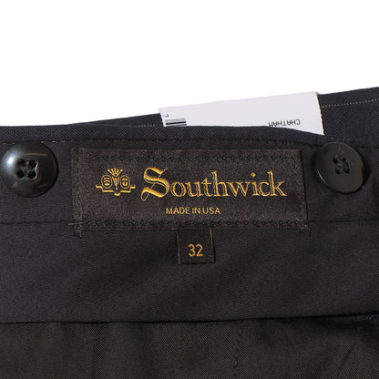 Southwick: CHATHAM Chalk stripe two-pleat trousers