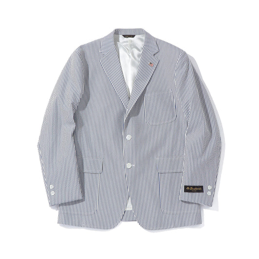 Southwick：CAMBRIGE　COTTON&SILK STRIPE WASHER