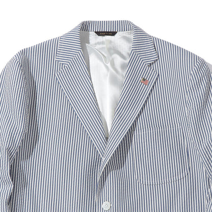 Southwick：CAMBRIGE　COTTON&SILK STRIPE WASHER