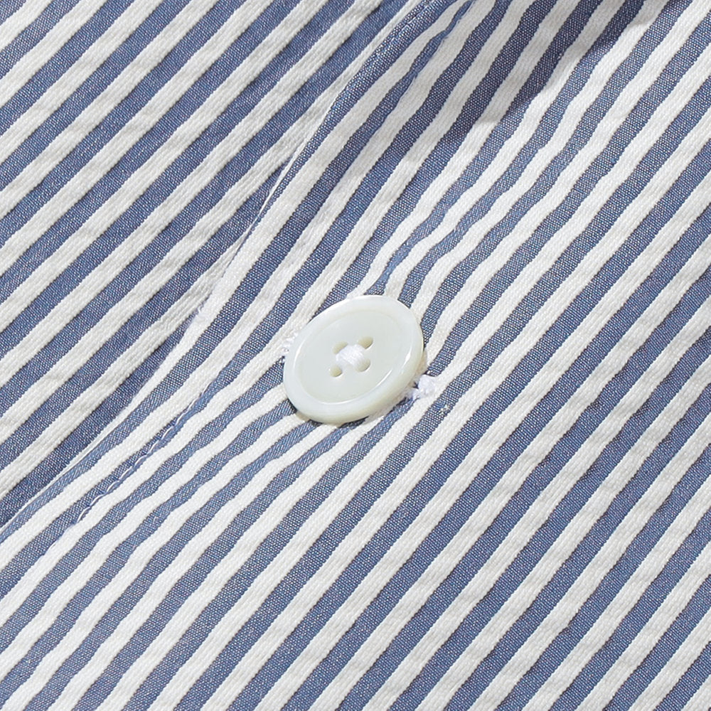 Southwick：CAMBRIGE　COTTON&SILK STRIPE WASHER