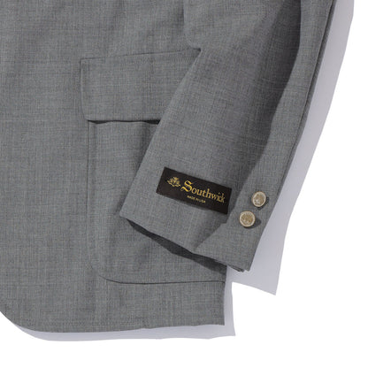 Southwick CAMBRIDGE  Hopsack Grey Blazer