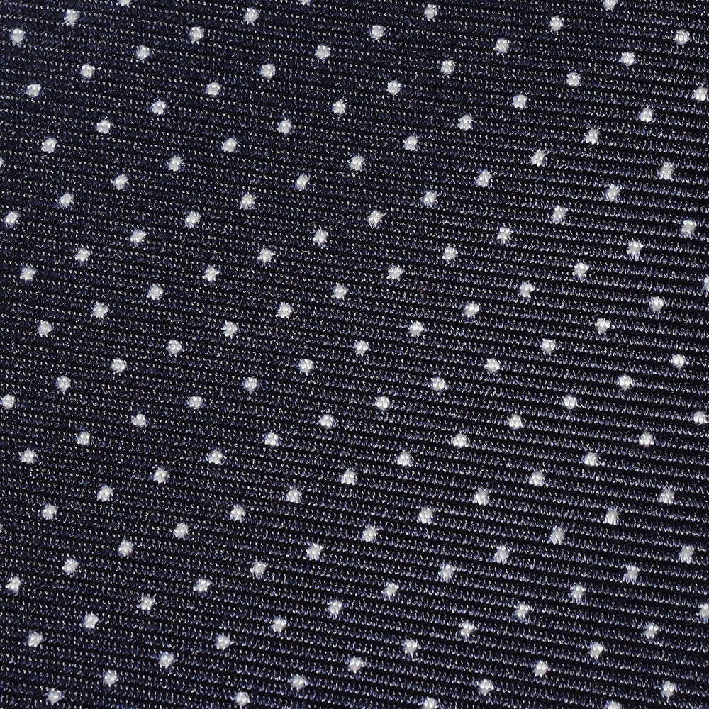 Southwick　TIE「50OZ PIN DOT MIDNIGHT -PEARL」