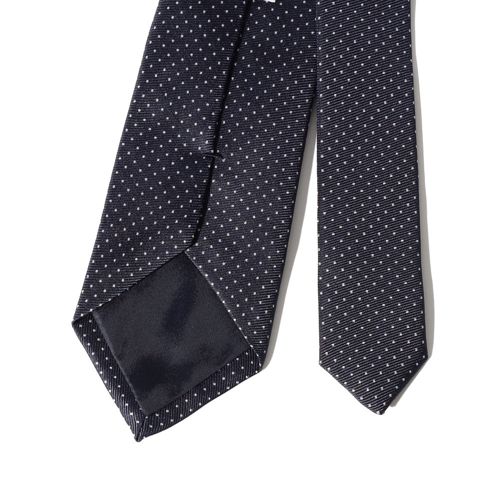 Southwick　TIE「50OZ PIN DOT MIDNIGHT -PEARL」