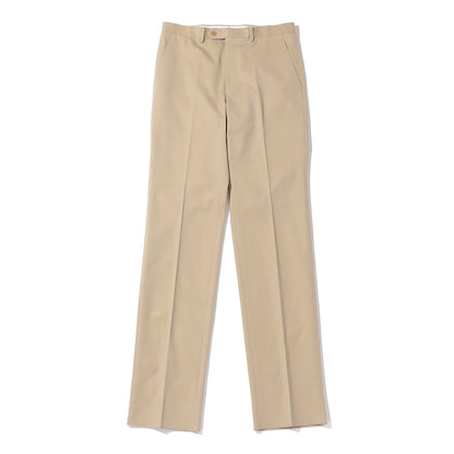 Southwick :DORSET Cotton chambray no-pleat trousers