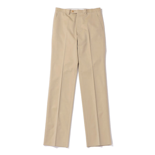 Southwick :DORSET Cotton chambray no-pleat trousers