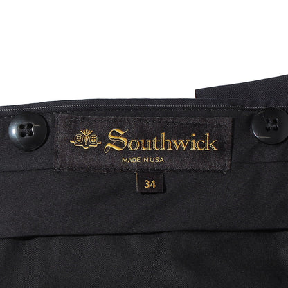 Southwick: DORSET Chalk stripe two-pleat trousers