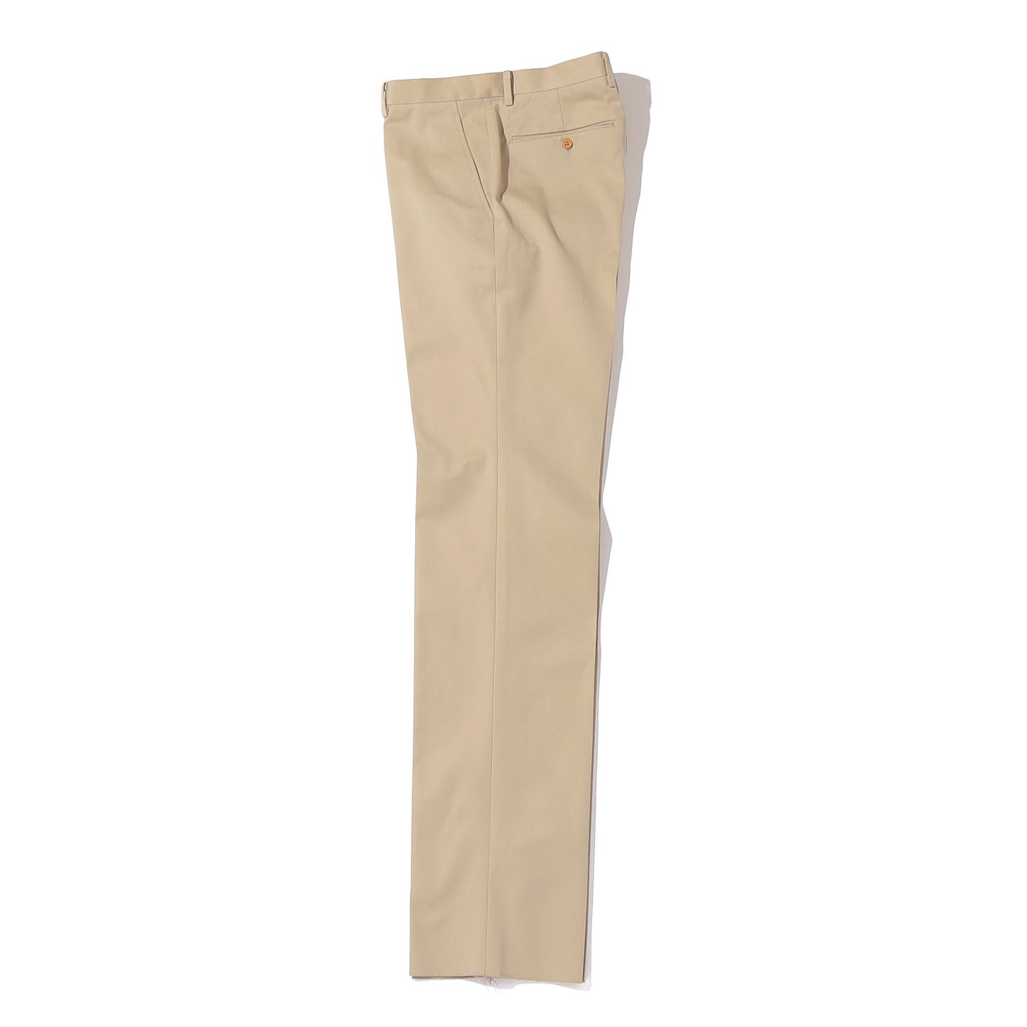 Southwick :DORSET Cotton chambray no-pleat trousers