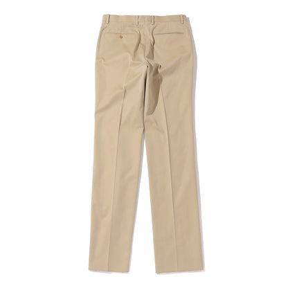 Southwick :DORSET Cotton chambray no-pleat trousers