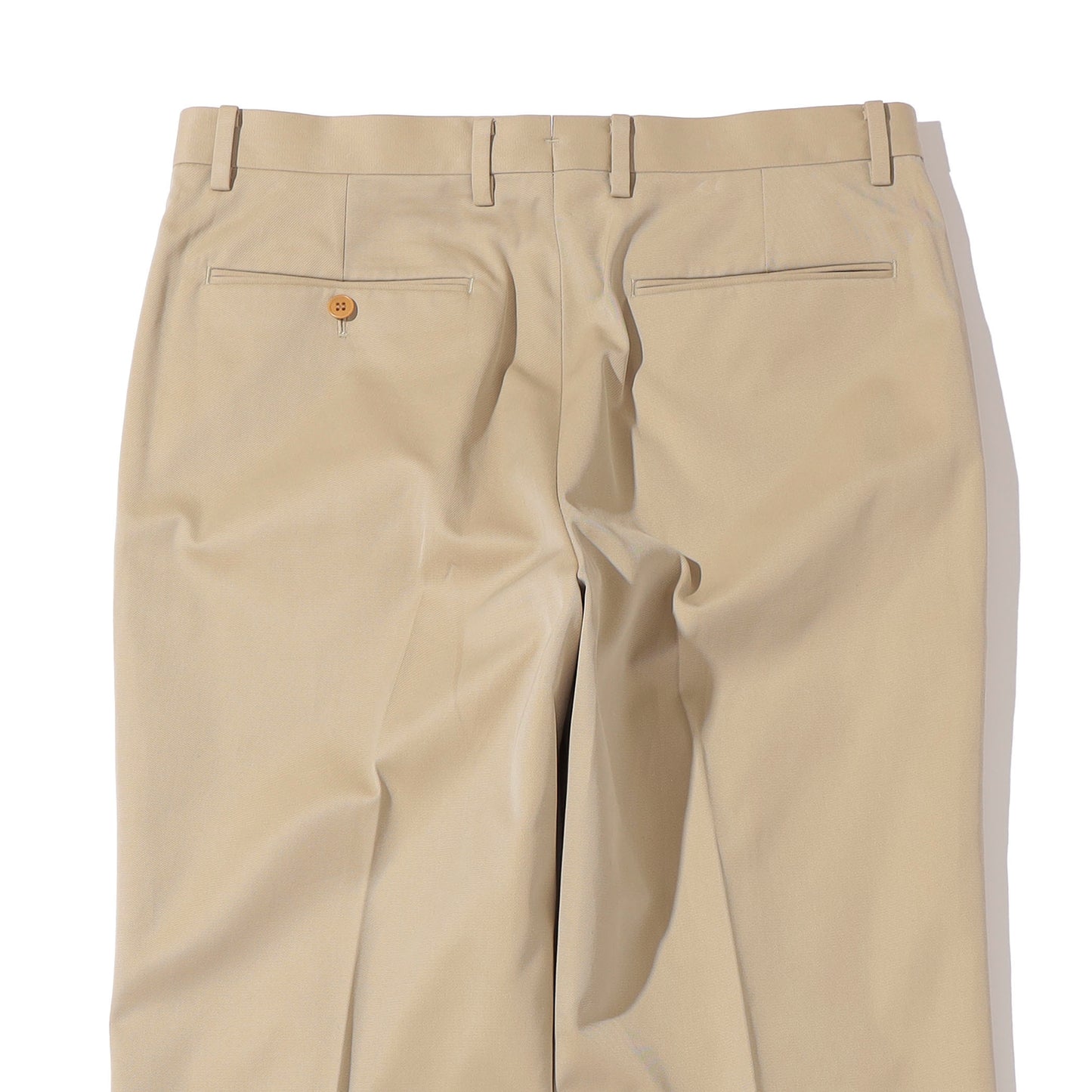 Southwick :DORSET Cotton chambray no-pleat trousers
