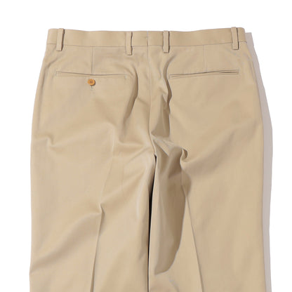Southwick :DORSET Cotton chambray no-pleat trousers