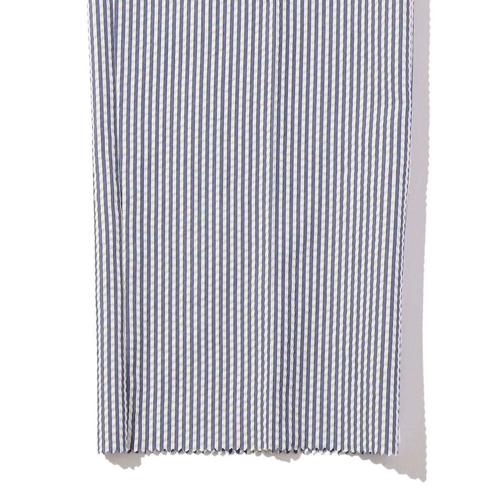 Southwick: CHATAM Cotton/Silk Seersucker 2-Pleat Trousers