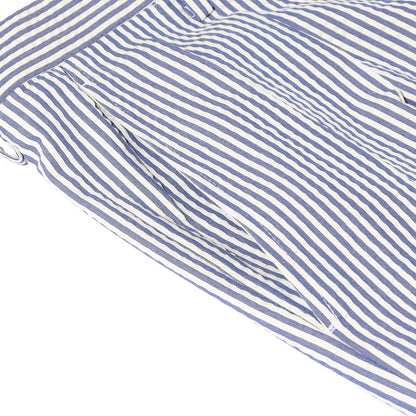 Southwick: CHATAM Cotton/Silk Seersucker 2-Pleat Trousers